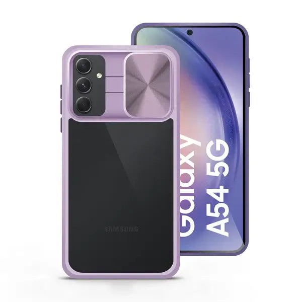 Capa Samsung Galaxy A54 5G Tampa Deslizante Premium - Lilás