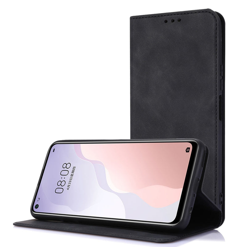 Capa Oppo A17 Flip (Livro) - Preto