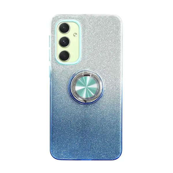 Capa Samsung Galaxy A54 5G Silicone Brilhante - Azul Turquesa