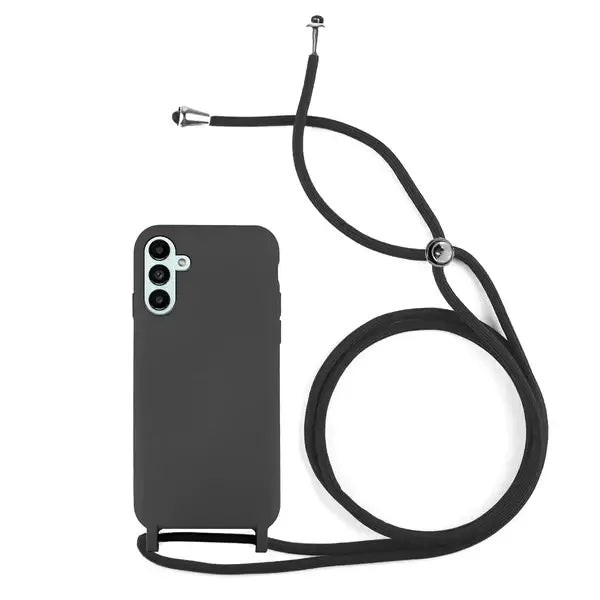 Capa Samsung Galaxy A54 5G Silicone Cordão - Preto