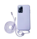 Capa Xiaomi 13 Lite Silicone Cordão - Lilás