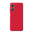 Capa Oppo A17 Silicone Premium - Vermelho