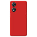 Capa Oppo A58 5G/A78 5G Silicone Premium - Vermelho