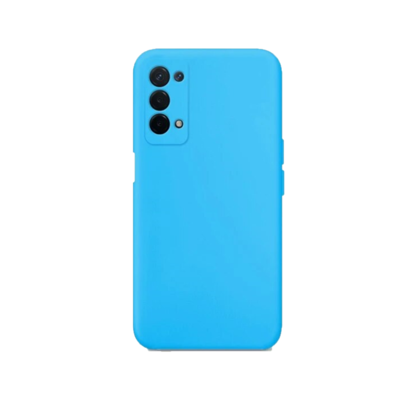 Capa de Silicone com Proteção de câmera para Oppo A54 5G/A74 5G