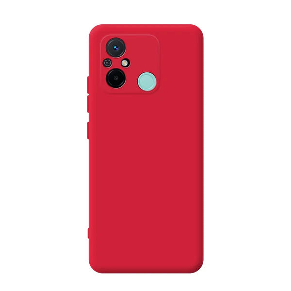 Capa Xiaomi Redmi 12C Silicone Premium - Vermelho