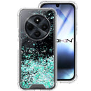 Capa Xiaomi Redmi 14C Purpurina - Azul Turquesa