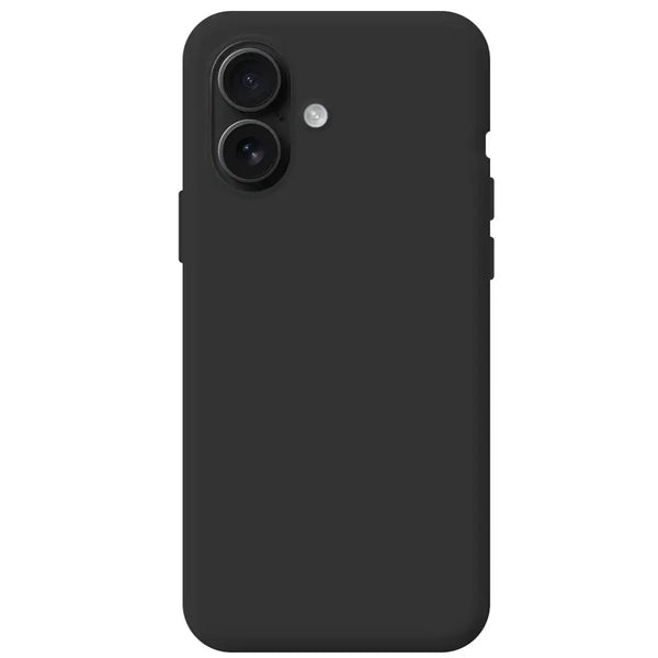 Capa iPhone 16 Plus Silicone Premium - Preto