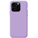 Capa iPhone 16 Pro Silicone Premium - Lilás