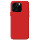 Capa iPhone 16 Pro Silicone Premium - Vermelho