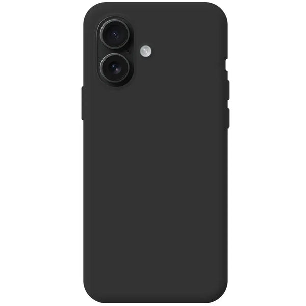 Capa iPhone 16 Silicone Premium - Preto