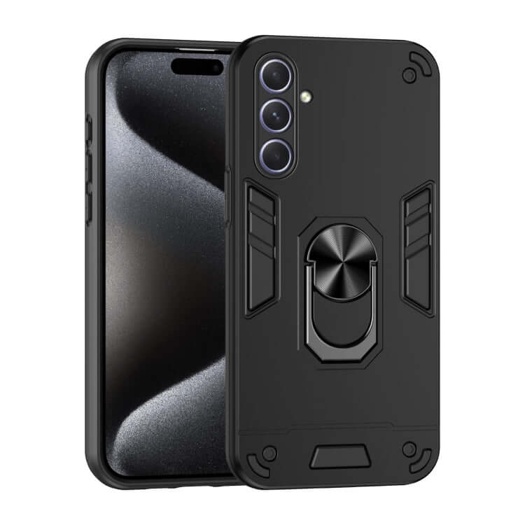 Capa Samsung Galaxy A55 5G Militar Iman Anel