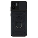 Capa Military com proteção de câmera deslizante e anel 360º para Xiaomi Redmi A2