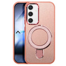 Capa Samsung Galaxy S24 FE Purpurina Íman Magsafe - Rosa