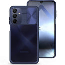 Capa Samsung Galaxy S24 FE Tampa Deslizante Premium - Azul Marinho