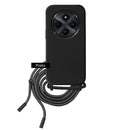 Capa Xiaomi Redmi 14C Silicone Cordão - Preto