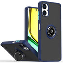 Capa Samsung Galaxy A06 Smoked Iman Anel - Azul