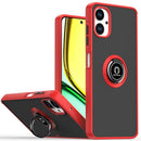 Capa Samsung Galaxy A06 Smoked Iman Anel - Vermelho