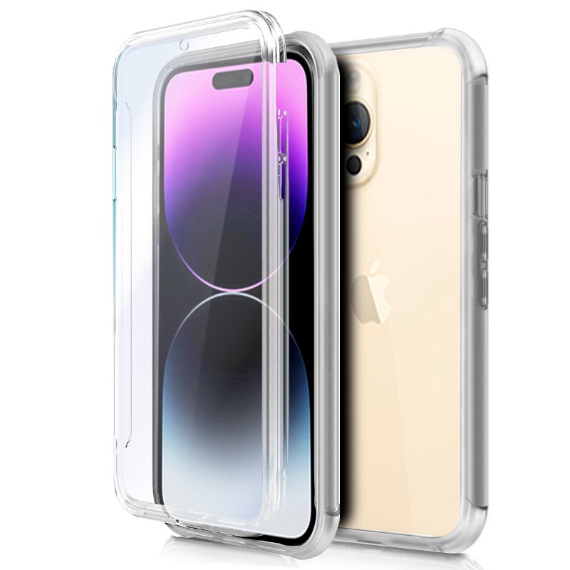 Capa transparente 360º para iPhone 14 Pro Max