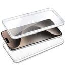 Capa transparente 360º para iPhone 15 Pro Max