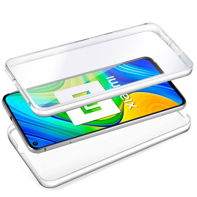 Capa transparente 360º para Redmi Note 9