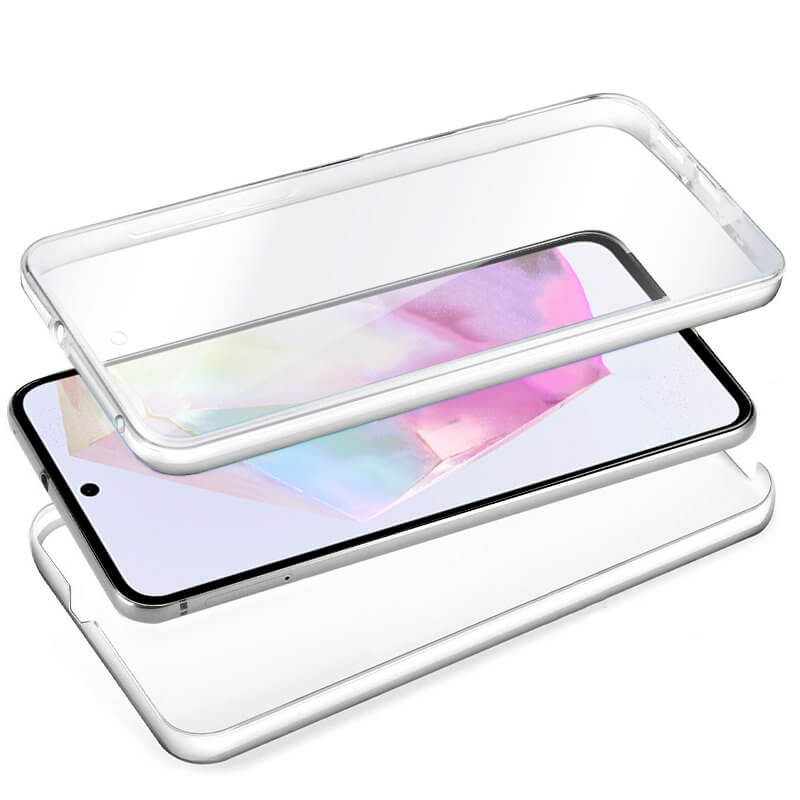 Capa transparente 360º para Galaxy A35 5G