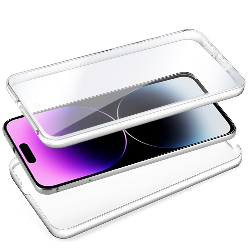 Capa transparente 360º para iPhone 14 Pro Max