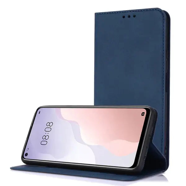 Capa Xiaomi Redmi Note 12 4G Flip (Livro) - Azul