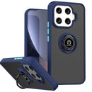 Capa Xiaomi 17T Smoked Iman Anel - Azul Escuro