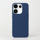 Capa Oppo Reno 16 Silicone Premium - Azul Escuro