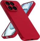 Capa Xiaomi 17T Pro Silicone Premium - Vermelho