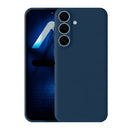 Capa Samsung Galaxy A37 Silicone Premium - Azul Escuro
