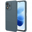 Capa Xiaomi Redmi Note 17 Pro 5G Silicone Premium - Azul Cinza