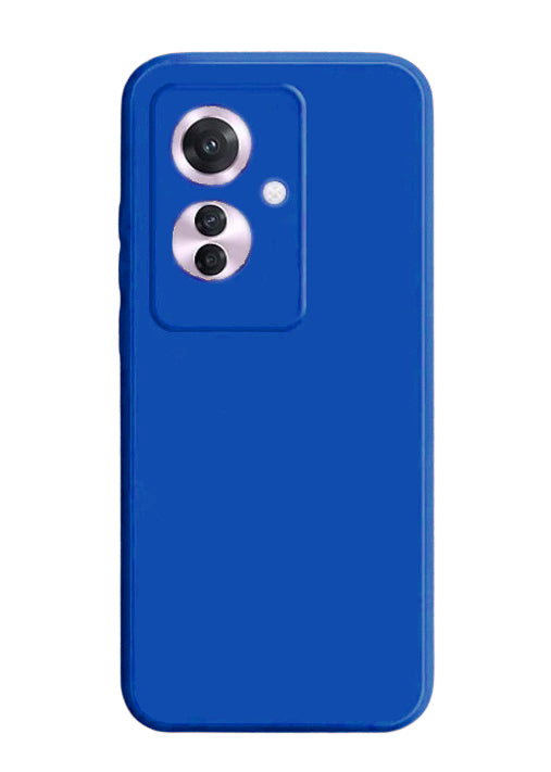 Capa Oppo Reno 11F 5G Silicone Premium - Azul