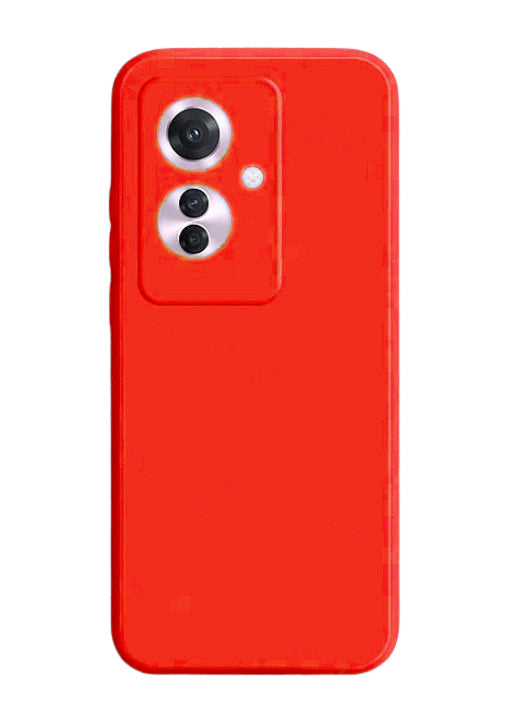 Capa Oppo Reno 11F 5G Silicone Premium - Vermelho