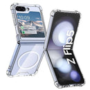 Capa Samsung Galaxy Z Flip 5 Transparente Magsafe Premium