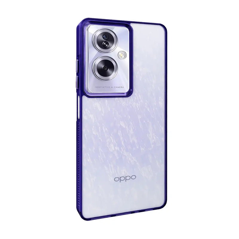 Capa Oppo A79 5G Borda Colorida - Lilás