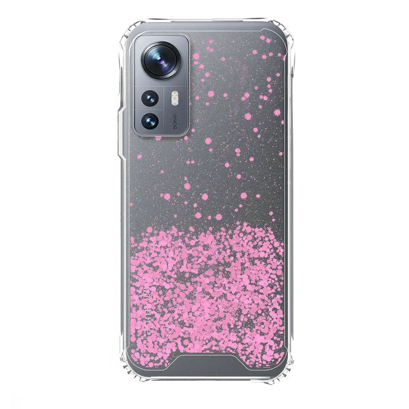 Capa Xiaomi 12 Pro Purpurina - Rosa