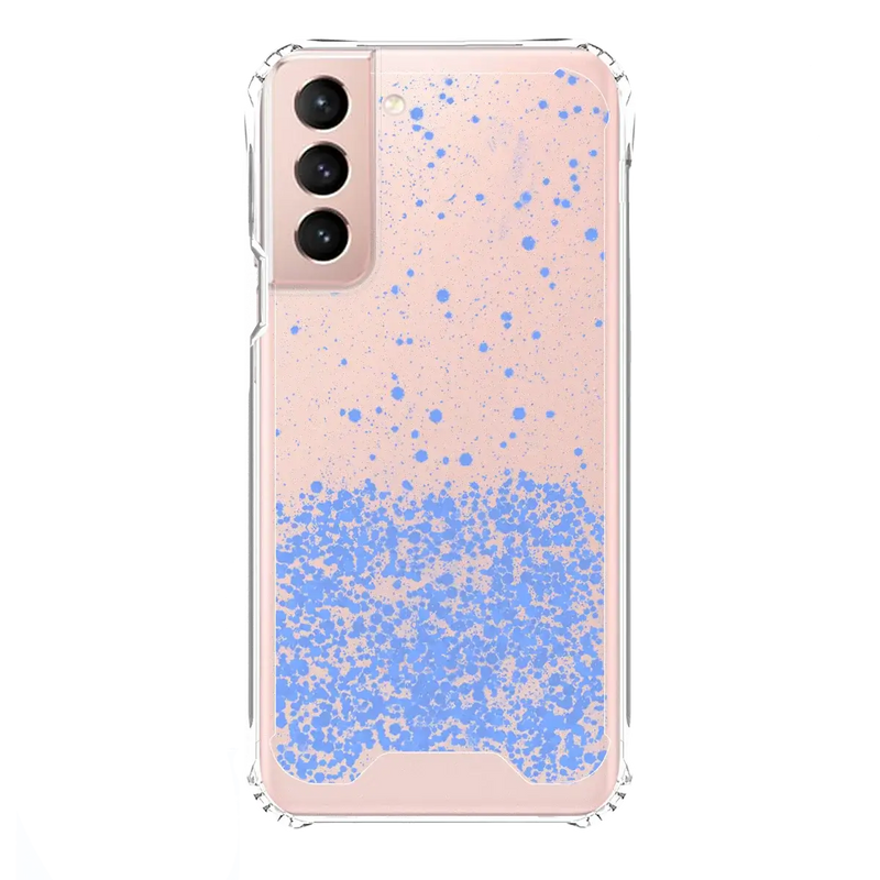 Capa Samsung Galaxy A35 5G de Purpurina - Azul