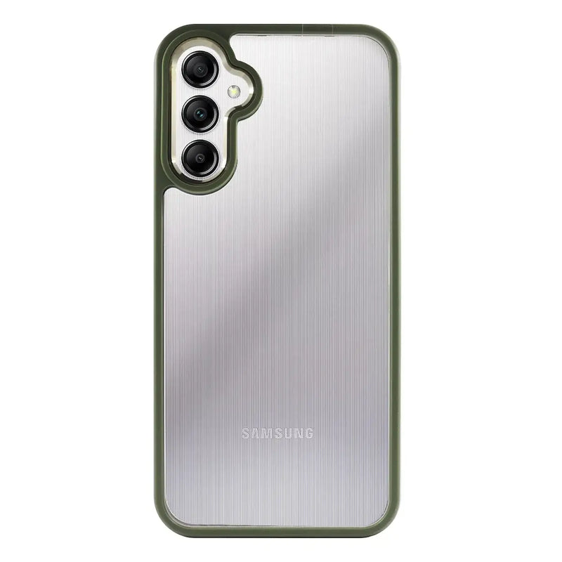 Capa Samsung Galaxy A14 4G/5G Borda Colorida - Verde Escuro