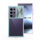 Capa Samsung Galaxy S24 Ultra Tampa Deslizante Premium - Azul Turquesa