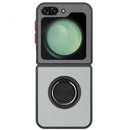 Capa Samsung Galaxy Z Flip 5 Smoked Iman Anel - Preto