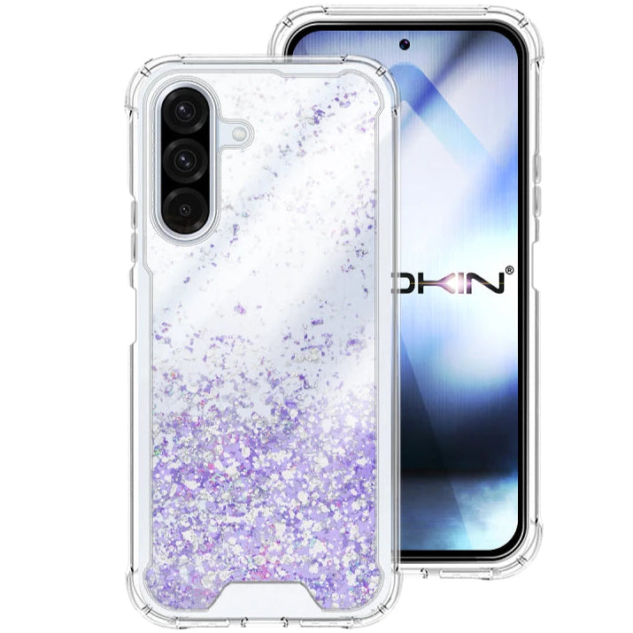 Capa Samsung Galaxy A36 Purpurina Premium - Lilás