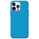 Capa de Silicone Premium para iPhone 14 Pro Max - Azul