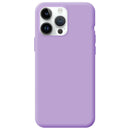 Capa de Silicone Premium para iPhone 14 Pro - Lilás