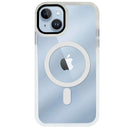 Capa iPhone 15 MagSafe Frame - Branco