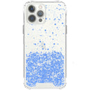 Capa em purpurina para iPhone 15 Pro Max - Azul