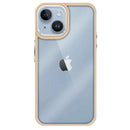 Capa iPhone 15 Transparente Frame - Bege