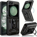 Capa Samsung Galaxy Z Flip 5 Militar iman Anel