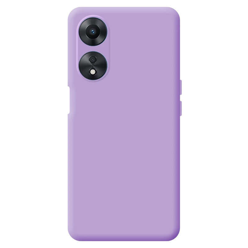 Capa Oppo A78 4G Silicone Premium - Lilás