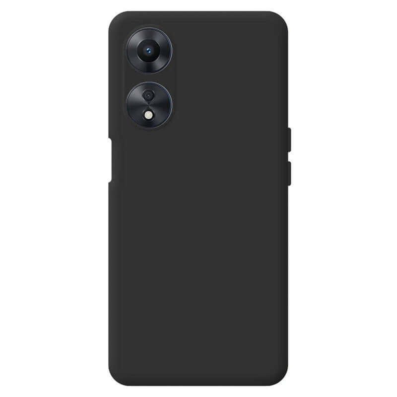 Capa Oppo A78 4G Silicone Premium - Preto